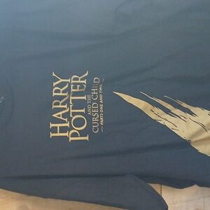 Harry Potter Black and Gold Graphic Tee
